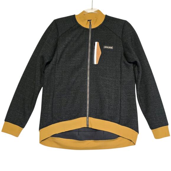 Pearl Izumi Expedition Thermal Long Sleeve Cycling Jersey Dark Ink Toffee XL - Picture 1 of 11